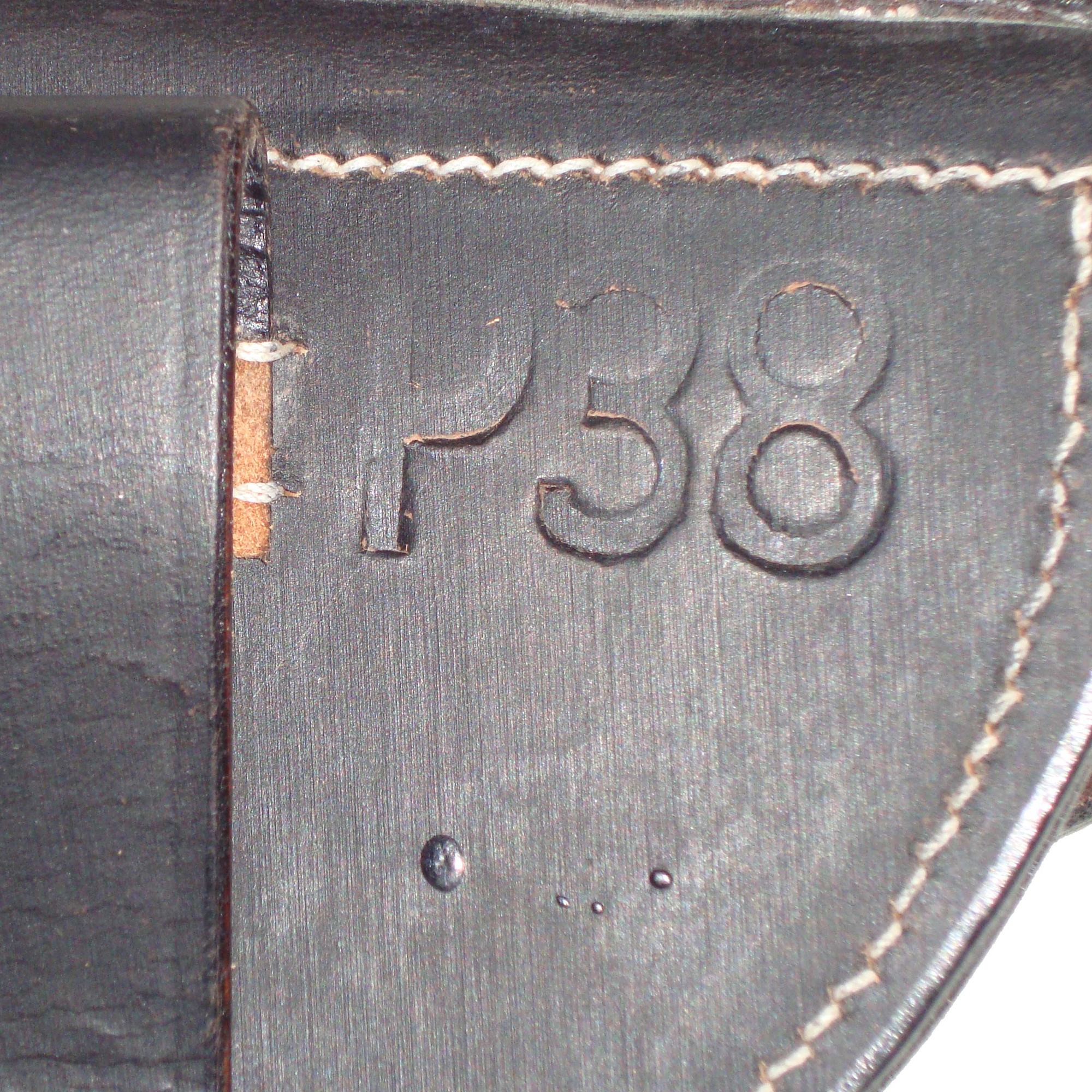 Reproduction Oy510 Details about   WWII German Leather Holster Luger P38